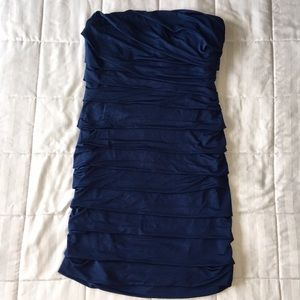 Navy Blue Cocktail Dress